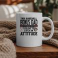 This Baseball Dad Don’t Need A Glove To Catch An Attitude Graphic Print Coffee Mug