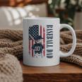 Baseball Dad Flag Tee I Raised Mine Ballpark Dad Graphic Print Coffee Mug Baseball Dad Flag Tee I Raised Mine Ballpark Dad Graphic Print Coffee Mug