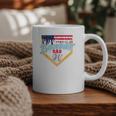 Baseball Dad Ice Cream Drip Father American Flag 4th Of July Graphic Print Coffee Mug Baseball Dad Ice Cream Drip Father American Flag 4th Of July Graphic Print Coffee Mug