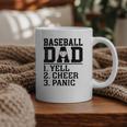 Baseball Dad Parent Of Player Family Sports Fan Lover Graphic Print Coffee Mug