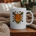 Baseball Drip Ice Cream Dripping Blaze Hunter Orange Camo Graphic Print Coffee Mug