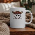 Baseball Heart Pirate Hat Crossed Swords Men Boys Kids Youth Premium Tri-Blend Graphic Print Coffee Mug