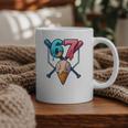 Baseball Ice Cream Drip 67 Six Seven Gen Alpha Slang Meme Graphic Print Coffee Mug