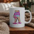 Baseball Ice Cream Drip Boys Glove Sprinkles Baseball Lover Graphic Print Coffee Mug