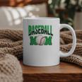 Baseball Mom Sports Green Graphic Print Coffee Mug