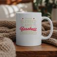 Baseball Mom Stressed Blessed And Baseball Obsessed Premium Graphic Print Coffee Mug