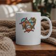 Baseball Mom Valentine Leopard Heart Softball Mother's Day Graphic Print Coffee Mug Baseball Mom Valentine Leopard Heart Softball Mother's Day Graphic Print Coffee Mug