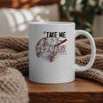 Baseball Moms Cute Take Me To The Ballpark Sports Athletic Graphic Print Coffee Mug