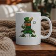 Baseball St Patricks Day Leprechaun Boys Girls Men Women Graphic Print Coffee Mug