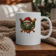 Baseball Xmas Christmas Baseball Ice Cream Drip Boys Graphic Print Coffee Mug