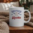 Brother Of Rookie 1st Birthday Baseball Boy Family Matching Graphic Print Coffee Mug Brother Of Rookie 1st Birthday Baseball Boy Family Matching Graphic Print Coffee Mug