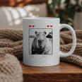 Capybara Love Valentines Day Cute Animal Hearts Raglan Baseball Tee Graphic Print Coffee Mug