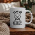 Christian Baseball Philippians 4 Graphic Print Coffee Mug Christian Baseball Philippians 4 Graphic Print Coffee Mug