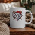 Christmas Baseball Santa Hat For Baseball Players Fans Graphic Print Coffee Mug Christmas Baseball Santa Hat For Baseball Players Fans Graphic Print Coffee Mug