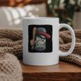 Cool Dollar Bill Guy With Cap And Baseball Costume Premium Tri-Blend Graphic Print Coffee Mug