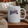Dad Daddy Of The Rookie Baseball Graphic Print Coffee Mug Dad Daddy Of The Rookie Baseball Graphic Print Coffee Mug