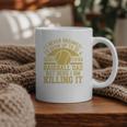 I Never Dreamed I'd Grow Up To Be A Super Sexy Baseball Dad Premium Graphic Print Coffee Mug