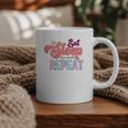 Eat Sleep Baseball Repeat Baseball Moms Graphic Print Coffee Mug