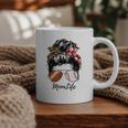 Football Mom Baseball Mom Life Messy Bun Mom Of Both Graphic Print Coffee Mug Football Mom Baseball Mom Life Messy Bun Mom Of Both Graphic Print Coffee Mug