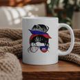 Haitian Baseball Mom Haiti Flag Baseball Girl Graphic Print Coffee Mug Haitian Baseball Mom Haiti Flag Baseball Girl Graphic Print Coffee Mug