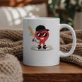 Heart Playing Baseball Valentine Baseball Graphic Print Coffee Mug Heart Playing Baseball Valentine Baseball Graphic Print Coffee Mug