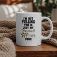 I'm Not Yelling This Is Baseball Mom Baseball Graphic Print Coffee Mug I'm Not Yelling This Is Baseball Mom Baseball Graphic Print Coffee Mug