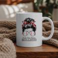 Kinda Busy Raising Ballers Messy Bun Funny Baseball Mom Graphic Print Coffee Mug Kinda Busy Raising Ballers Messy Bun Funny Baseball Mom Graphic Print Coffee Mug
