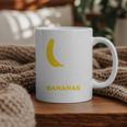 Love Bananas Banana Baseball Graphic Print Coffee Mug Love Bananas Banana Baseball Graphic Print Coffee Mug