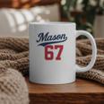 Mason 67 Jersey Baseball Men Women Boys Girls Number 6 7 Graphic Print Coffee Mug Mason 67 Jersey Baseball Men Women Boys Girls Number 6 7 Graphic Print Coffee Mug