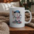 Melting Slime Sprinkle Baseball Mascot With Bat Graphic Print Coffee Mug