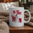 Mike Trout Los Angeles A MLB Baseball Players MLBMTR304N Graphic Print Coffee Mug Mike Trout Los Angeles A MLB Baseball Players MLBMTR304N Graphic Print Coffee Mug