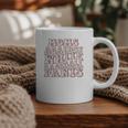 Mom Against Baseball Pants Baseball Mom Graphic Print Coffee Mug