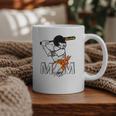 Proud Baseball MOM Sports & Softball Nostalgia Graphic Print Coffee Mug Proud Baseball MOM Sports & Softball Nostalgia Graphic Print Coffee Mug