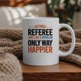 Retired Basketball Referee For Baseball Refs Graphic Print Coffee Mug Retired Basketball Referee For Baseball Refs Graphic Print Coffee Mug