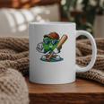 Shamrock Baseball St Patrick's Day Kids Boys Toddlers Premium Tri-Blend Graphic Print Coffee Mug
