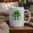 Shamrocks Playing Baseball St Patricks Day 6 7 Meme Men Boys Graphic Print Coffee Mug