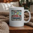 Softball Dad Like a Baseball Dad With Bigger Balls Gift Men Premium Graphic Print Coffee Mug Softball Dad Like a Baseball Dad With Bigger Balls Gift Men Premium Graphic Print Coffee Mug