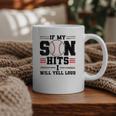 If My Son Hits I Will Yell Loud Baseball Mom Graphic Print Coffee Mug If My Son Hits I Will Yell Loud Baseball Mom Graphic Print Coffee Mug