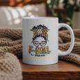 T Ball Mom Messy Bun Leopard Baseball Mom Leopard Graphic Print Coffee Mug T Ball Mom Messy Bun Leopard Baseball Mom Leopard Graphic Print Coffee Mug