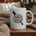 Vintage Father's Day 1 Baseball Dad Baseball Lovers Players Graphic Print Coffee Mug Vintage Father's Day 1 Baseball Dad Baseball Lovers Players Graphic Print Coffee Mug