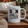 Yes Son Has Practice a Game Baseball Mom Graphic Print Coffee Mug