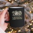 100 Days Of School Baseball Camo Celebration Graphic Print Coffee Mug