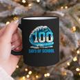 100 Days Of School Baseball Drip Ice Cream Kid Boy 100th Day Graphic Print Coffee Mug