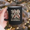 100 Days Of School Baseball Love Valentine’s Day Men Women Graphic Print Coffee Mug
