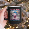 100 Days Smarter Baseball Drip Boys 100 Days Of School Kids Graphic Print Coffee Mug