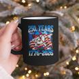 250 Years 1776 2026 250th Baseball American Flag 4th Of July Graphic Print Coffee Mug