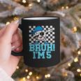 5th Birthday Dabbing Baseball Boys Bruh I'm 5 Year Old Graphic Print Coffee Mug