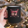6 7 Melting Number Arrow Baseball Drip Valentine's Day Graphic Print Coffee Mug 6 7 Melting Number Arrow Baseball Drip Valentine's Day Graphic Print Coffee Mug