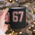 6 7 Number 67 Baseball Meme Tee For Women Graphic Print Coffee Mug