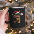 67 Gingerbread Man Playing Baseball Christmas 6 7 Meme Graphic Print Coffee Mug